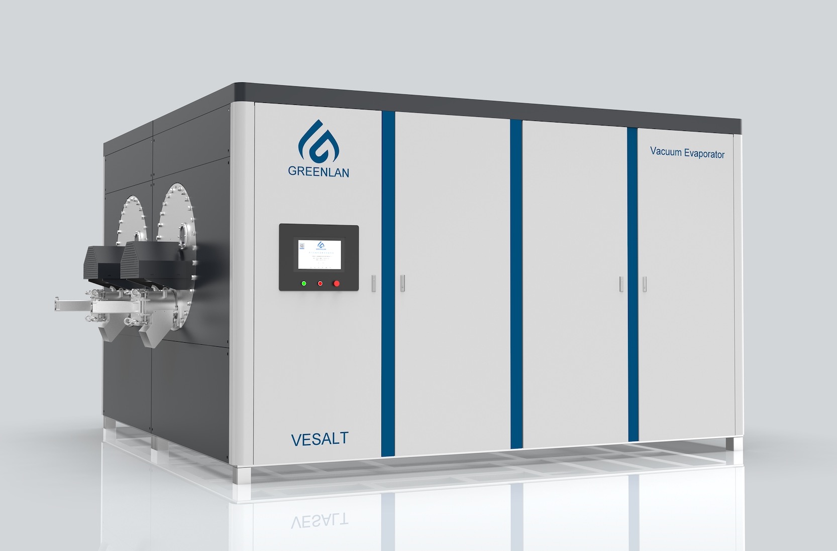 Heat pump crystallizer