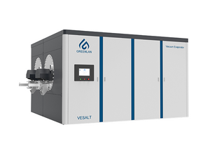 Double Modules Heat Pump Scraper Low Temperature Vacuum Crystallizer